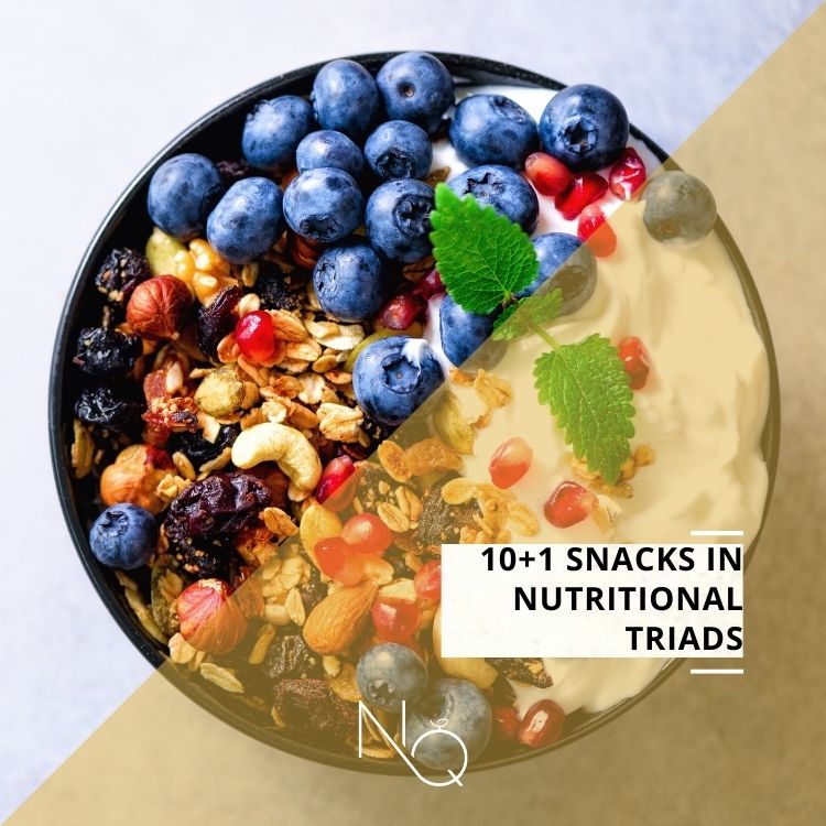 10+1 Snacks in Nutritional Triads 