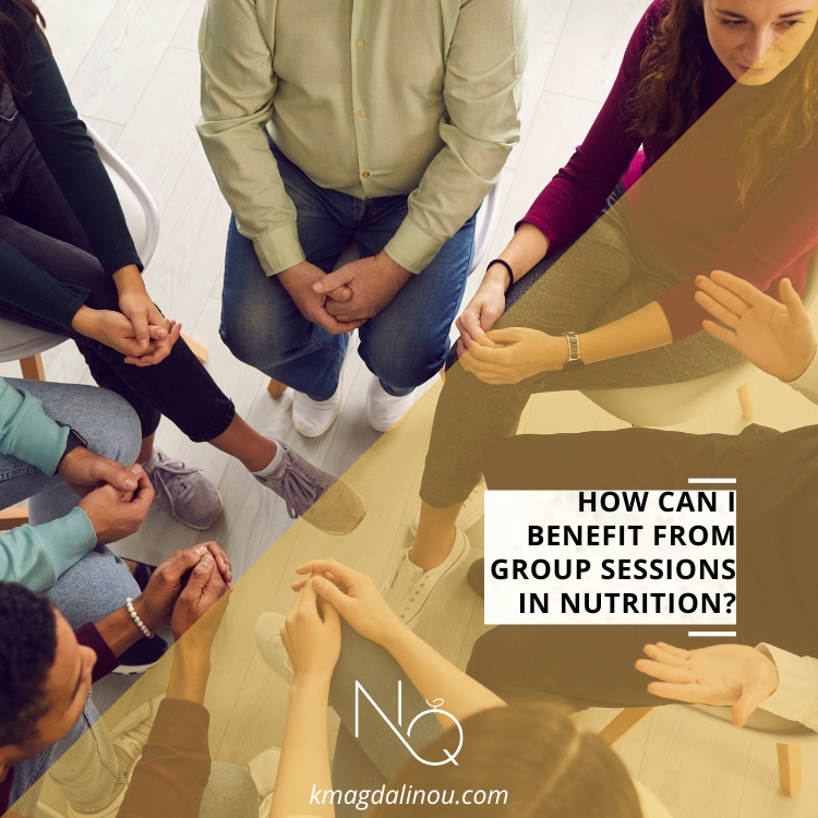 How can I benefit from group sessions in nutrition?